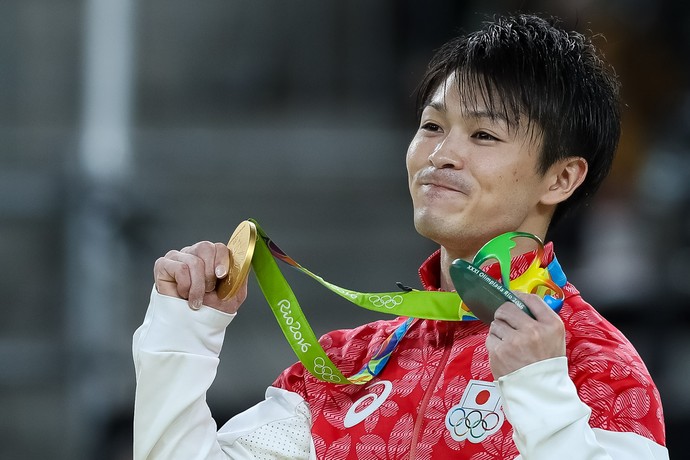 Kohei Uchimura leva ouro na Olimpíada (Foto: Ricardo Bufolin/CBG)