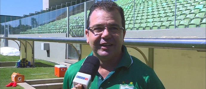 Enderson Moreira, técnico do América-MG (Foto: Reprodução / Premiere)