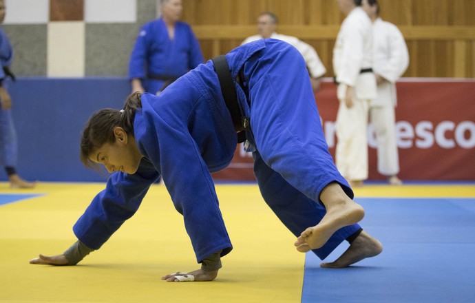 Sarah Menezes treino seleção judô Mangaratiba (Foto: Marcio Rodrigues/MPIX/CBJ)