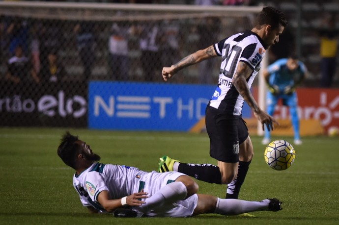 Lucas Lima Gama x Santos (Foto: André Borges/Agif/Estadão Conteúdo)