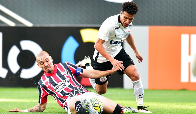 Corinthians x São Paulo, Arena Corinthians, Marquinhos Gabriel (Foto: Marcos Ribolli)