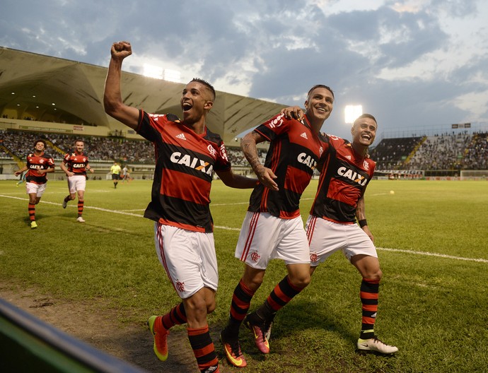 Jorge, Guerrero, Everton Botafogo x Flamengo (Foto: André Durão)