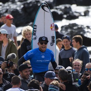 Mick Fanning campeão Jeffreys Bay J-Bay surfe (Foto: Divulgação/WSL)