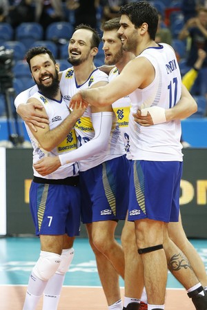 Brasil x EUA Lipe Liga Mundial vôlei (Foto: Divulgação FIVB)