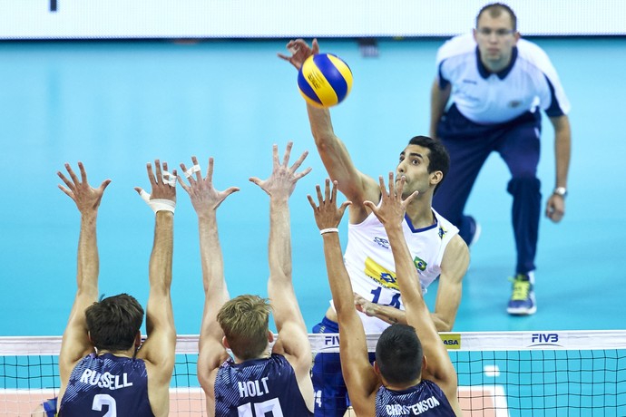 Douglas Brasil vôlei Liga Mundial (Foto: Divulgação/FIVB)