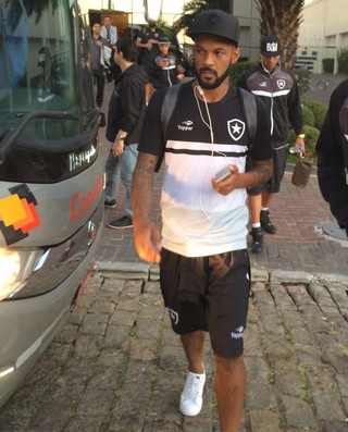 Bruo Silva e Helton Leite Botafogo (Foto: Divulgação / Botafogo)