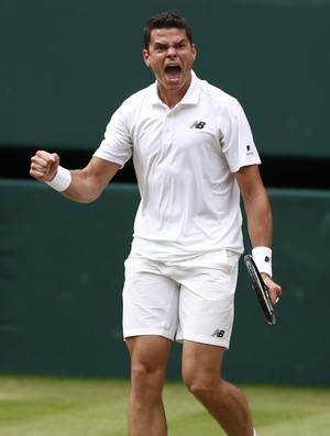 Milos Raonic, Wimbledon, tênis (Foto: Reuters)