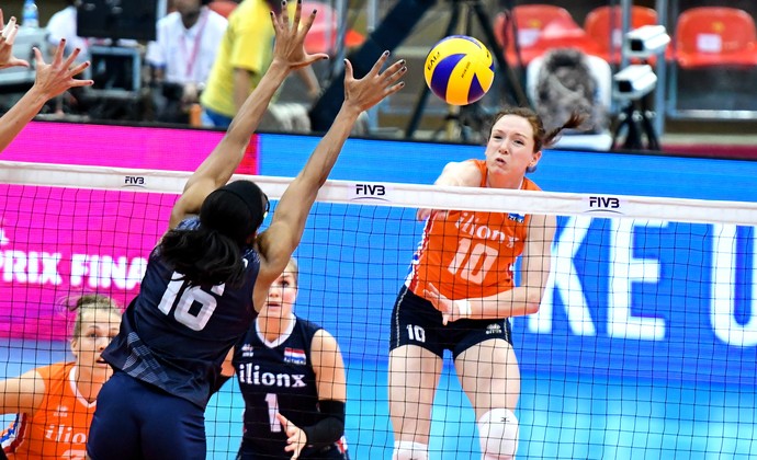 Lonnecke Slöetjes vôlei Holanda Grand Prix (Foto: Divulgação/FIVB)