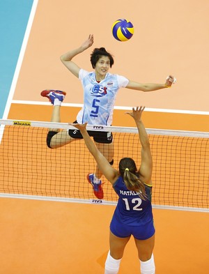 Brasil X Tailândia - Grand Prix - Vôlei feminino (Foto: Divulgação/FIVB)