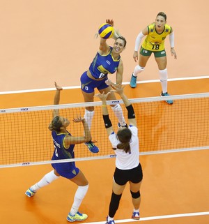 Brasil X Tailândia - Grand Prix - Vôlei feminino (Foto: Divulgação/FIVB)