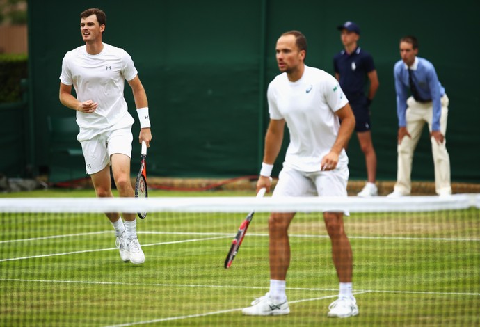 Jamie Murray e Bruno Soares Wimbledon (Foto: Getty Images)