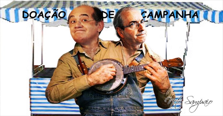 doação cunha e gilmar