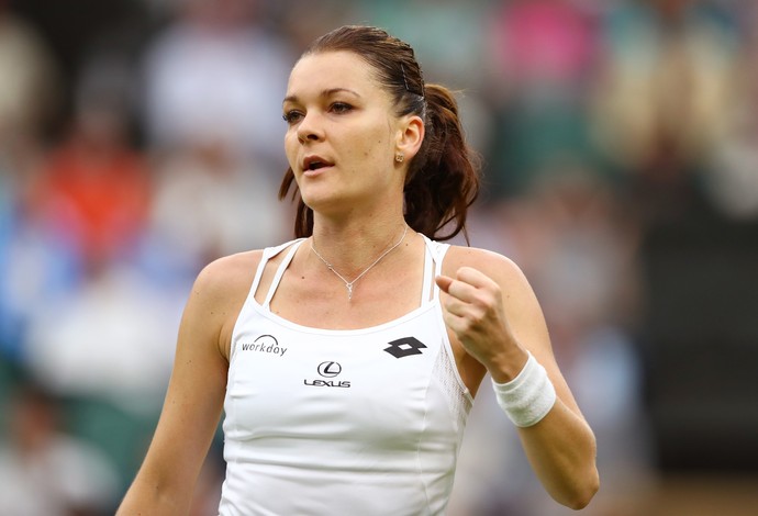 Agnieszka Radwanska tênis Wimbledon (Foto: Getty Images)