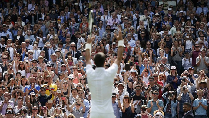 Novak Djokovic tênis Wimbledon (Foto: REUTERS/Paul Childs)