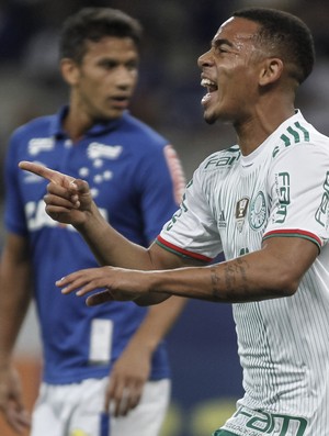 Gabriel Jesus Palmeiras Cruzeiro (Foto: THOMAS SANTOS / Agência Estado)