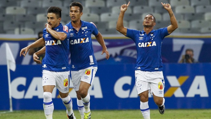 Willian Cruzeiro comemoração do gol (Foto: Washington Alves/Light Press)