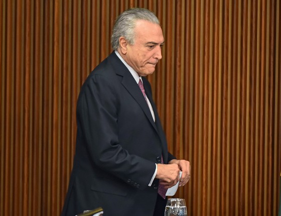 O presidente interino Michel Temer (Foto: RICARDO BOTELHO/BRAZIL PHOTO PRESS)