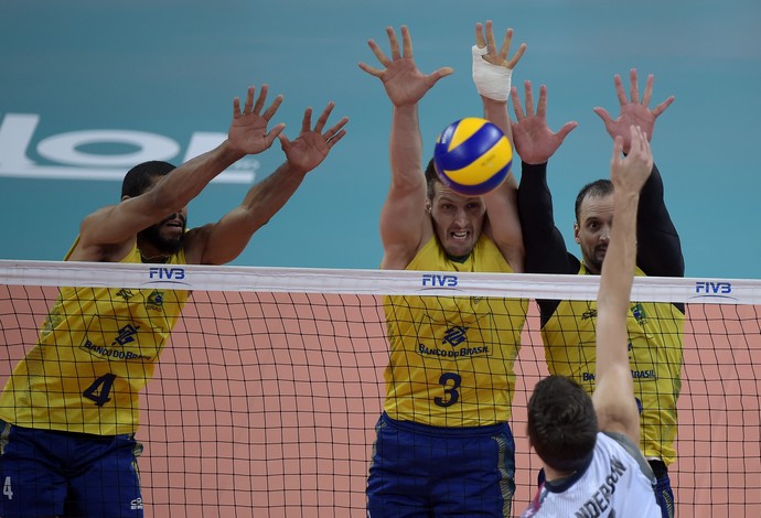 Brasil x EUA - Liga Mundial de Vôlei Arena Carioca 1 (Foto: Divulgação/FIVB)