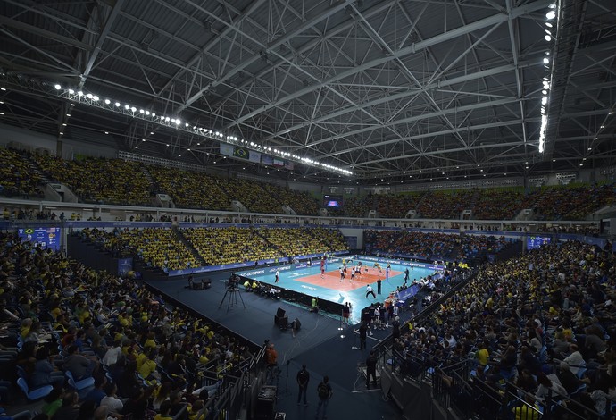 Brasil x EUA - Liga Mundial de Vôlei Arena Carioca 1  (Foto: Divulgação/FIVB)