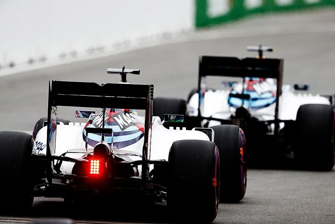 Felipe Massa e Valtteri Bottas no treino classificatório para o GP do Canadá (Foto: Divulgação)