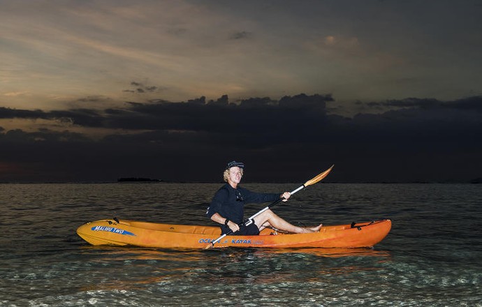 John John Florence lay day Fiji surfe (Foto: Divulgação/WSL)