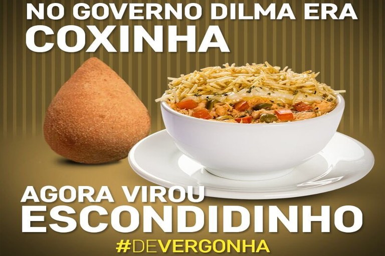 coxinha e escondidinho