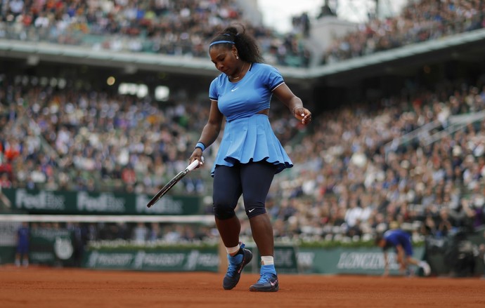 Serena Williams na decisão de Roland Garros 2016 (Foto: Reuters)