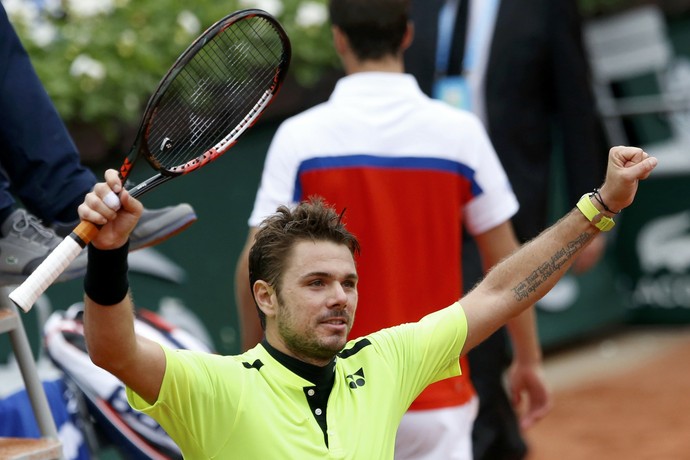 Stan Wawrinka vence Albert Montanes nas quartas de final em Roland Garros (Foto: Reuters)