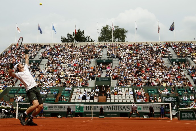 Andy Murray, Roland Garros, tênis (Foto: AP)