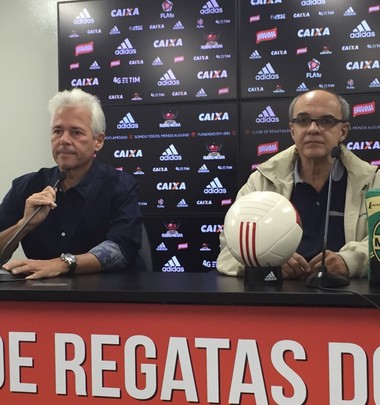 Godinho e Bandeira de Mello (Foto: Fred Gomes/ Globoesporte.com)