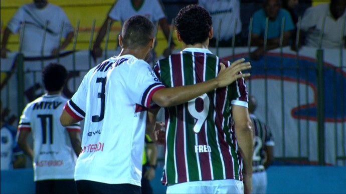 Fluminense x Santa Cruz (Foto: Reprodução)