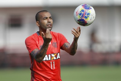 Emerson Sheik, Sheik, Flamengo, treino, Gávea (Foto: Gilvan de Souza/Fla Imagem)