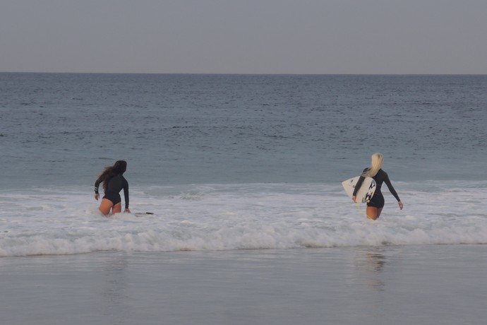 Johanne Defay Tatiana Weston-Webb Rio Pro lay day segunda (Foto: David Abramvezt)