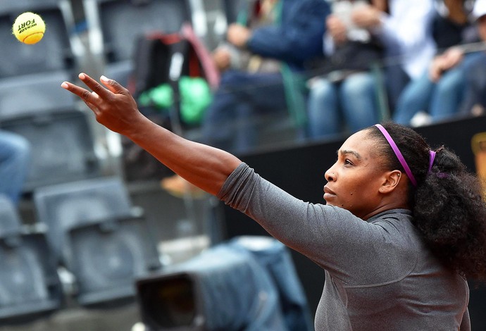 Serena Williams chega à final do WTA de Roma (Foto: Ettore Ferrari / EFE)