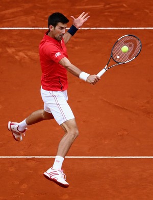 Novak Djokovic na final do Masters 1000 de Madri (Foto: Getty Images)