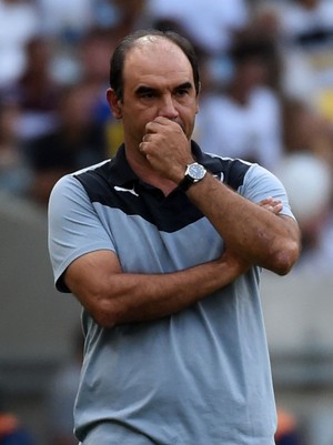 Ricardo Gomes durante a final do Campeonato Carioca no Maracanã (Foto: André Durão)