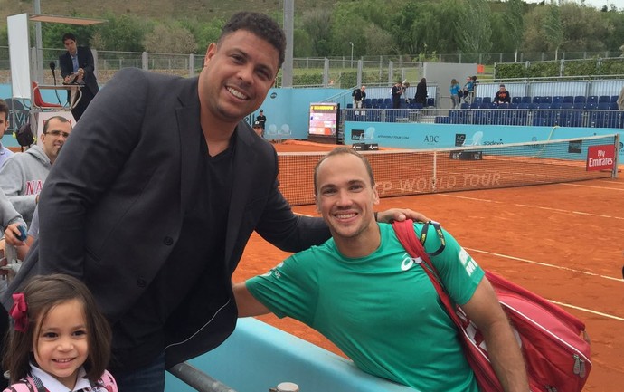 Bruno Soares e Ronaldo Masters 1000 de Madri (Foto: Divulgação)