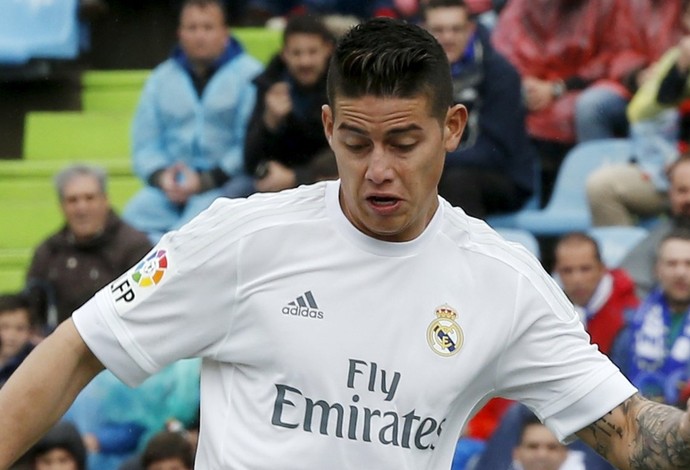 James Rodriguez Getafe x Real Madrid (Foto: Reuters)