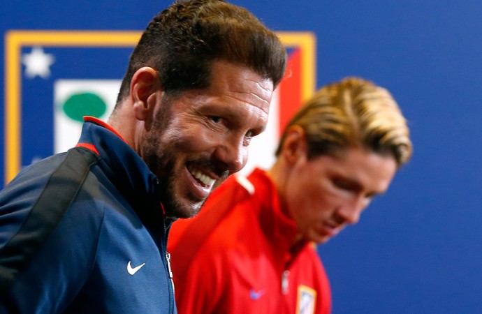 Diego Simeone Coletiva Atlético de Madrid (Foto: Reuters)