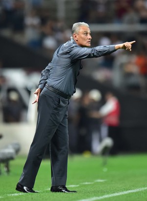 Tite Corinthians Cobresal Libertadores (Foto: Marcos Ribolli)