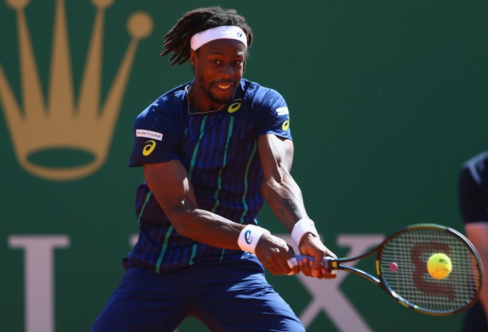 Gael Monfils na semifinal dos Masters 1000 de Monte Carlo (Foto: Michael Steele / Getty Images)