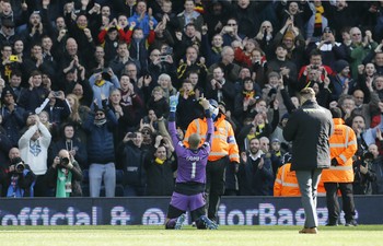 Gomes Watford x West Bromwich (Foto: Reuters)