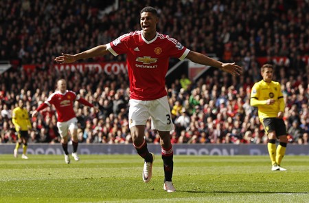 Rashford Manchester United x Aston Villa (Foto: Reuters)