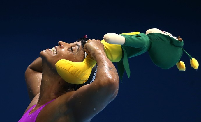 Etiene Medeiros; Maria Lenk (Foto: Satiro Sodré/ SSPress)