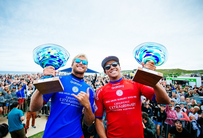 Sebastian Zietz campeão margaret river surfe (Foto: Divulgação/WSL)