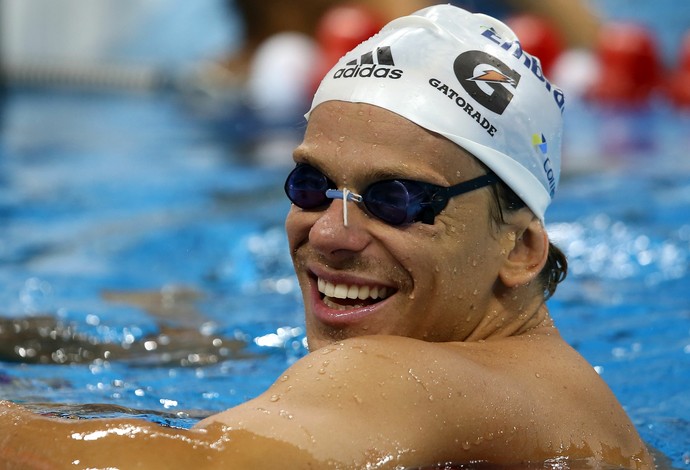 Cesar Cielo, natação, Troféu Maria Lenk 2016 (Foto: Satiro Sodré / SSPress / CBDA)