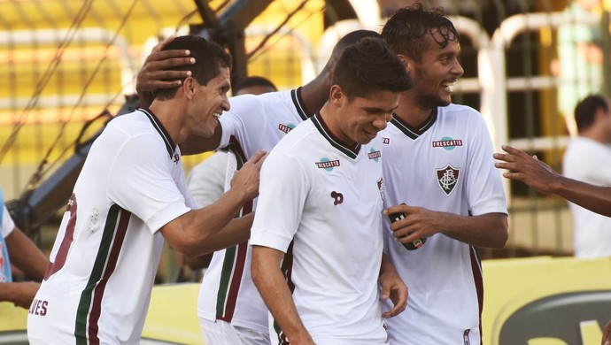 magno alves osvaldo gustavo scarpa fluminense volta redonda (Foto: Mailson Santana / FluminenseFC)