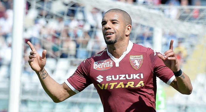 Bruno Peres comemora gol do Torino (Foto:  EFE/EPA/ALESSANDRO DI MARCO)