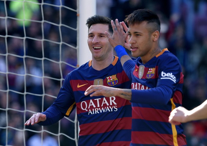 Neymar Messi Barcelona Getafe (Foto: Getty images)