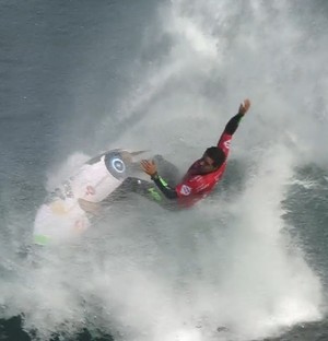 Adriano de Souza terceira fase Margaret River 2016 surfe (Foto: Reprodução/WSL)